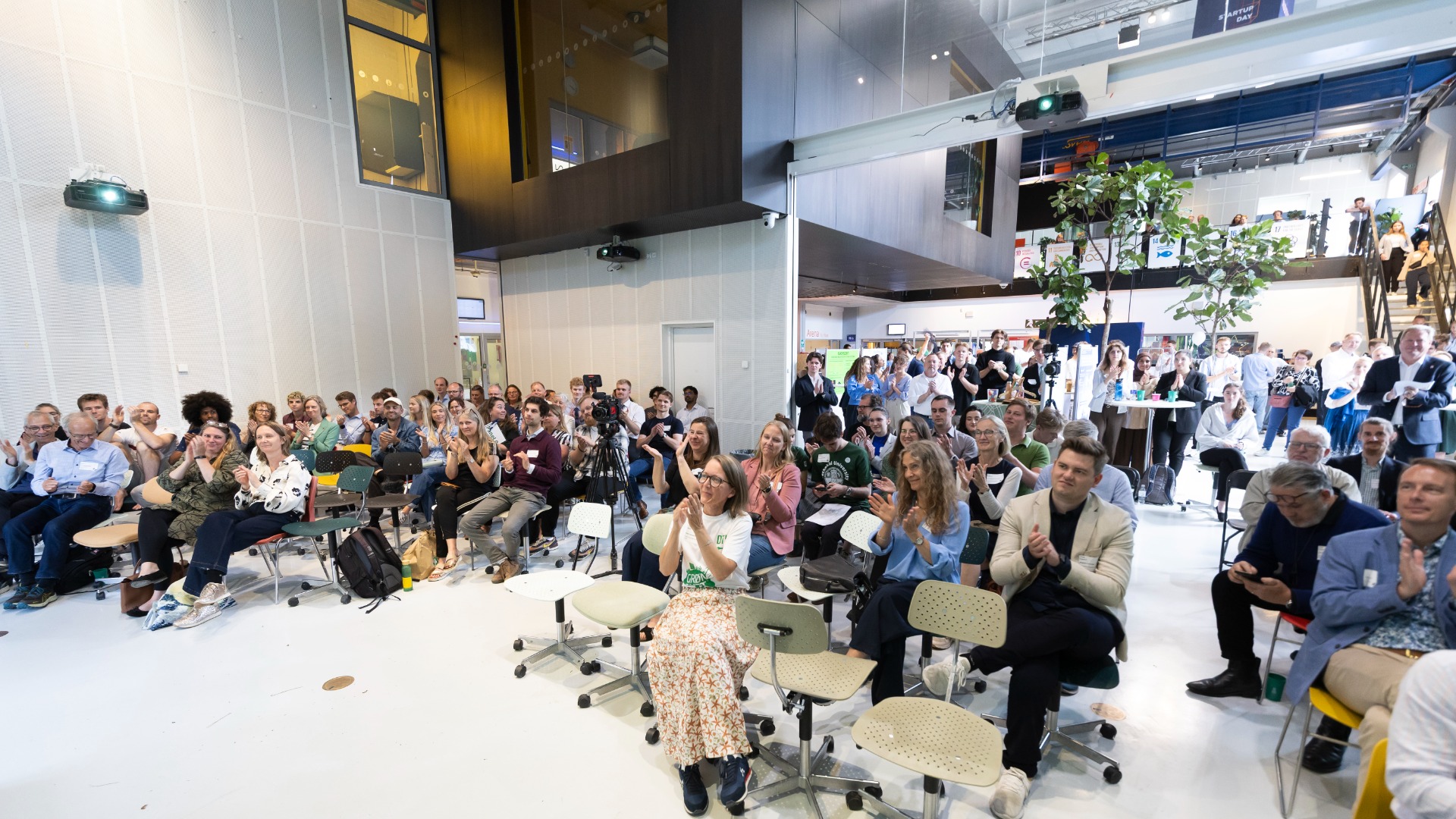Audience at panel debate