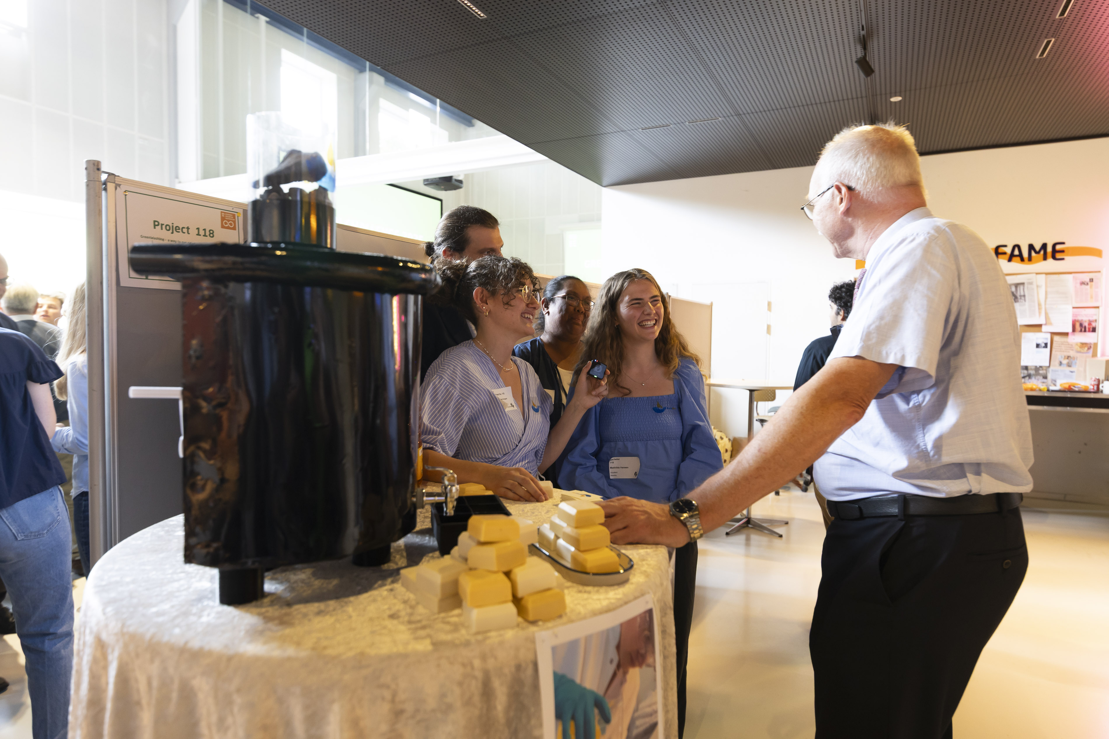 Judging of projects during Green Challenge 3