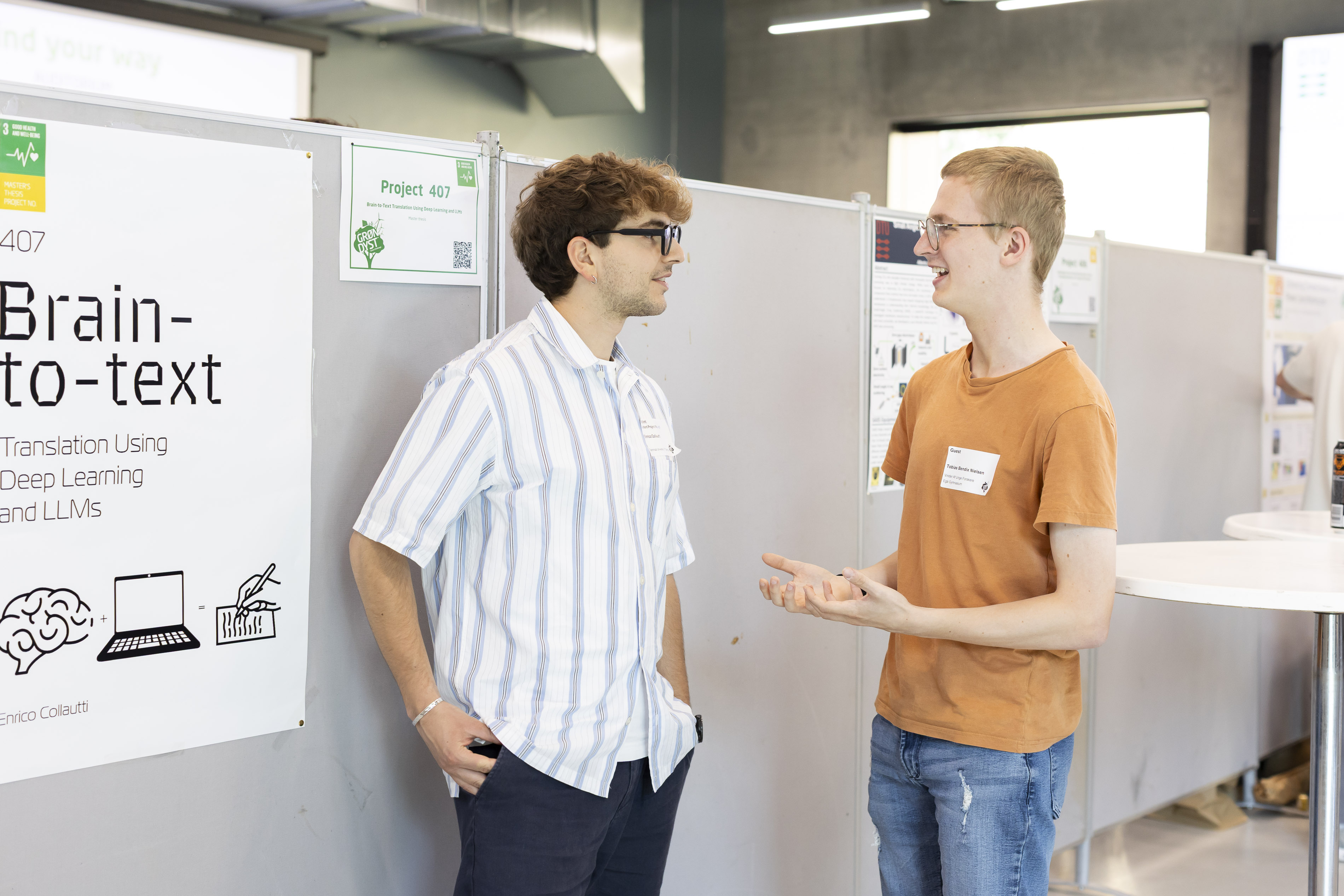 Judging of projects during Green Challenge 4